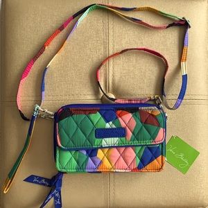 Vera Bradley All In One Crossbody Pop Art NWOT